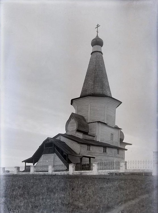 Корбала. Церковь Илии Пророка. архивная фотография, Фото 1920-ых - 1930-ых годов из фондов Государственного научно-исследовательского музея архитектуры имени А.В. Щусева