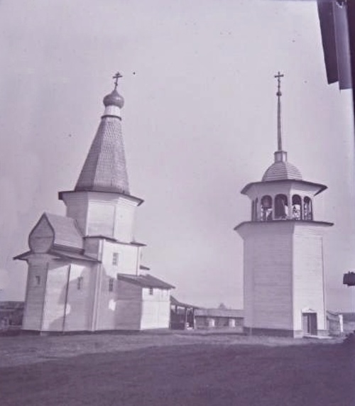 Церковь Илии Пророка, Корбала (Виноградовский район, Архангельская область). архивная фотография, Фото 1920 г. (Лядов Александр В.). ГКМФ. ГНИМА им Щусева