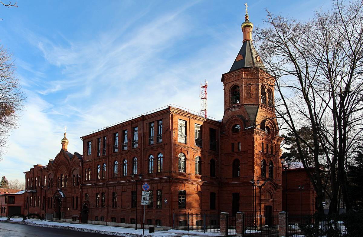 фасады. Церковь Владимира равноапостольного при епархиальном управлении, Владикавказ (Владикавказ, город, Республика Северная Осетия-Алания)