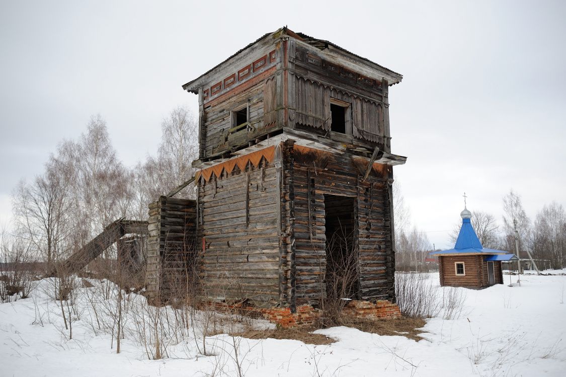 Церковь Воскресения Словущего, Ершово (Клепиковский район, Рязанская область). фасады