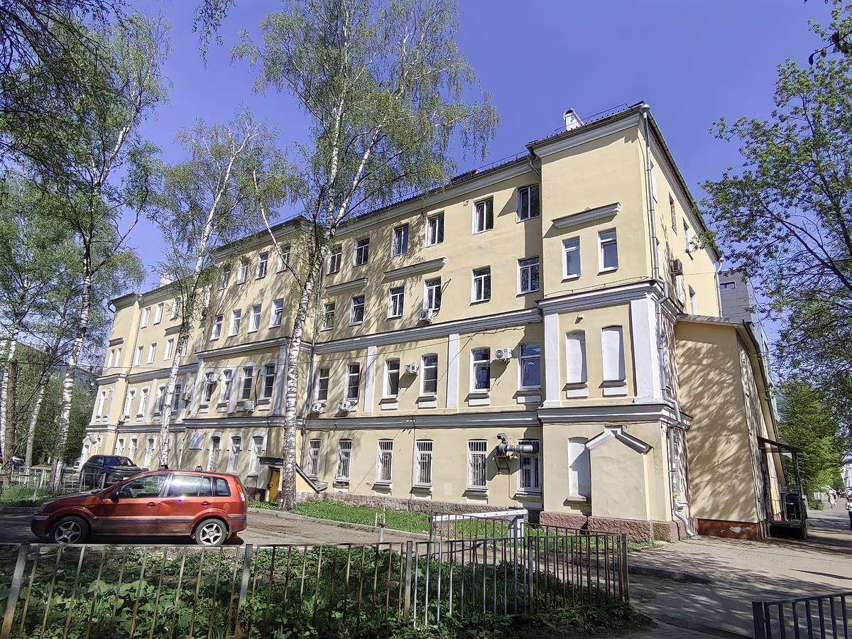 фасады. Домовая церковь Троицы Живоначальной при бывшем приюте Беляевой, Ярославль (Ярославль, город, Ярославская область)