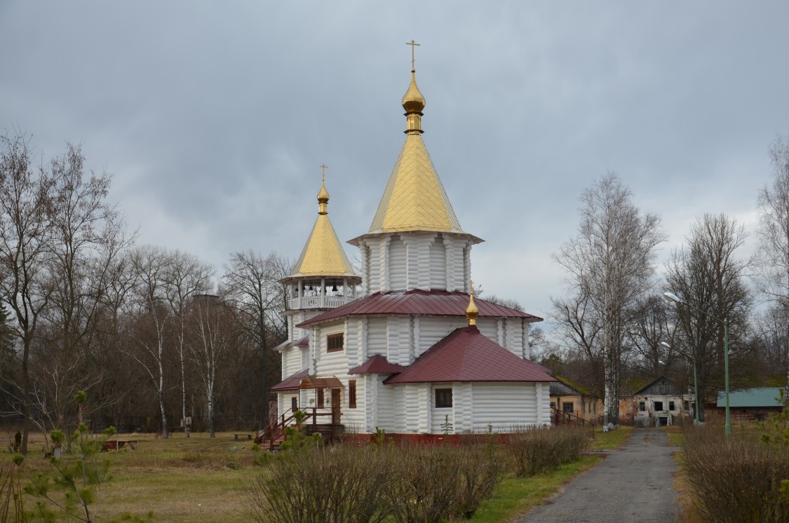 Иоанно-Предтеченская Бело-Бережская мужская пустынь. Церковь Иоанна Предтечи, Белобережский Санаторий (Брянский район, Брянская область). фасады