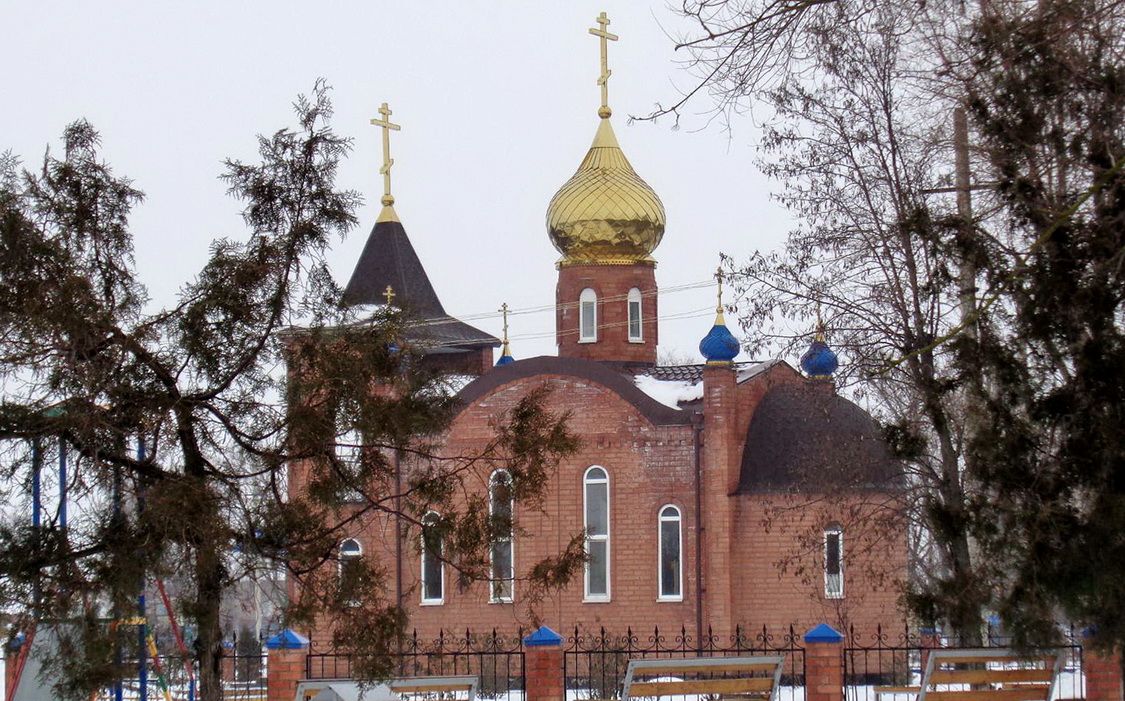 Первомайское. Церковь Георгия Победоносца. художественные фотографии