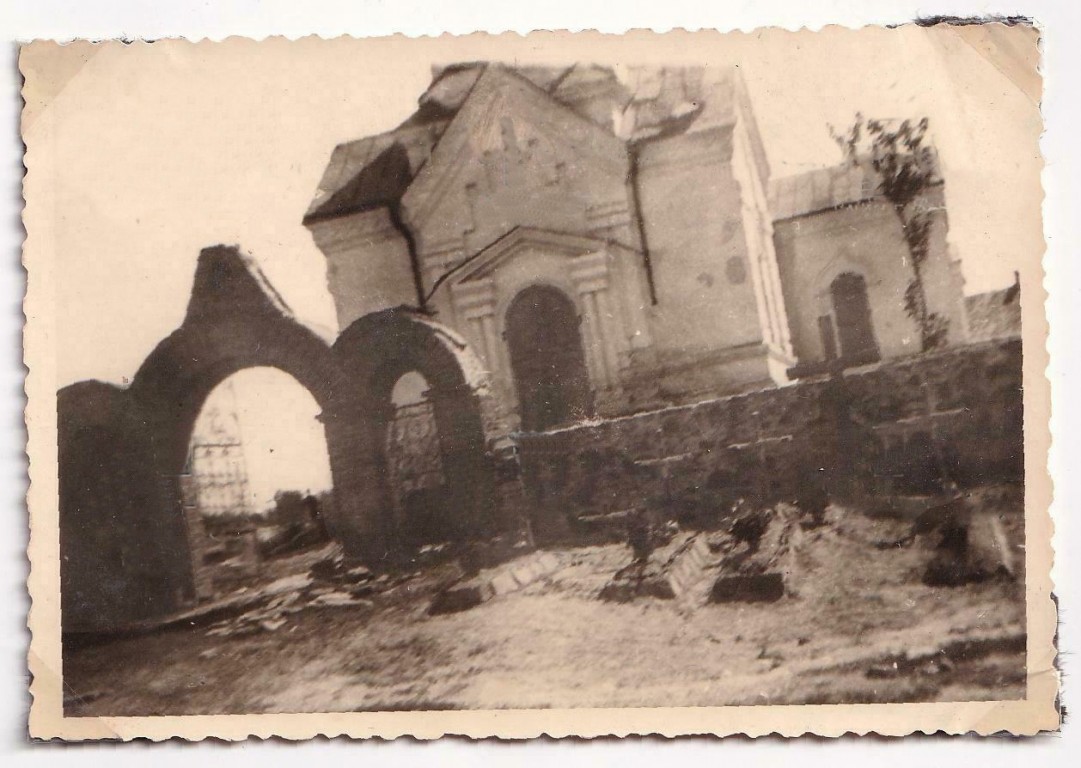 Церковь Николая Чудотворца, Лозоватка (Криворожский район, Украина, Днепропетровская область). архивная фотография, Фото 1941 г. с аукциона e-bay.de