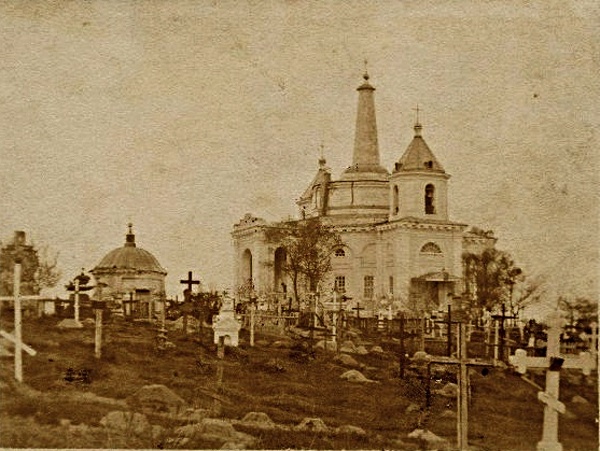 Церковь Смоленской иконы Божией Матери, Павловск (Павловский район, Воронежская область). архивная фотография, Фото начала ХХ века. Госкаталог музейного фонда.Воронежский областной краеведческий музей