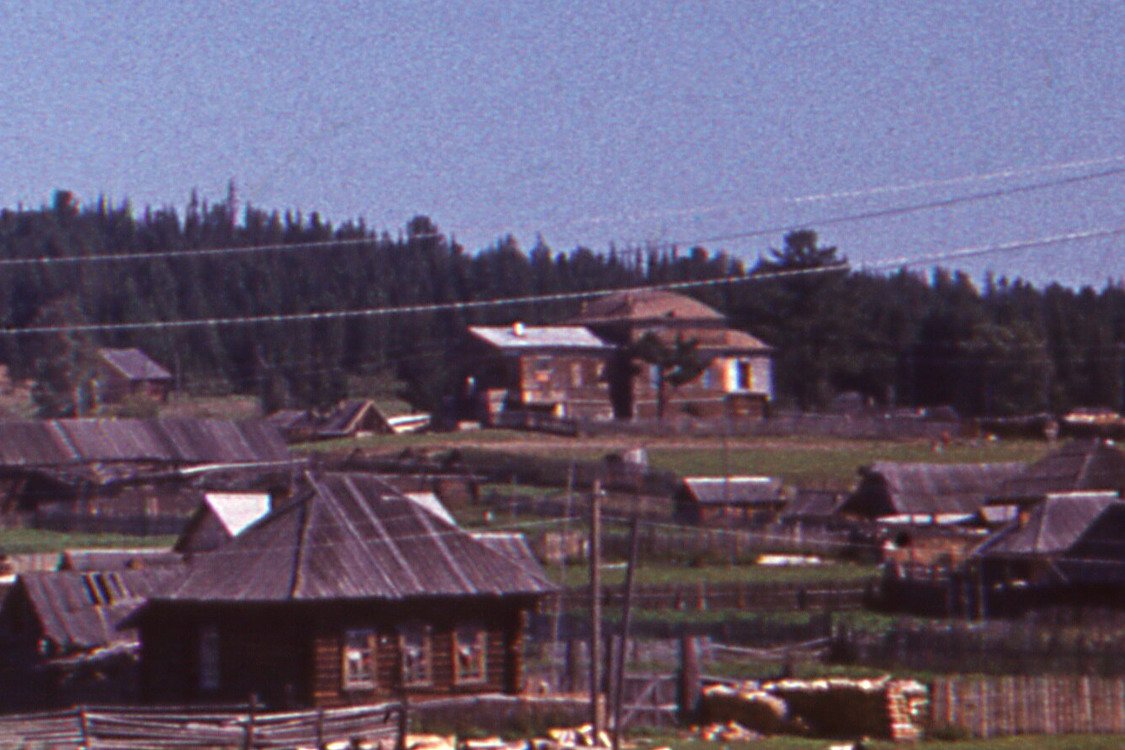 Всеволодо-Благодатское. Церковь Всеволода Псковского. архивная фотография, Фрагмент слайда начала 1970-ых годов. Автор Е.В. Журба