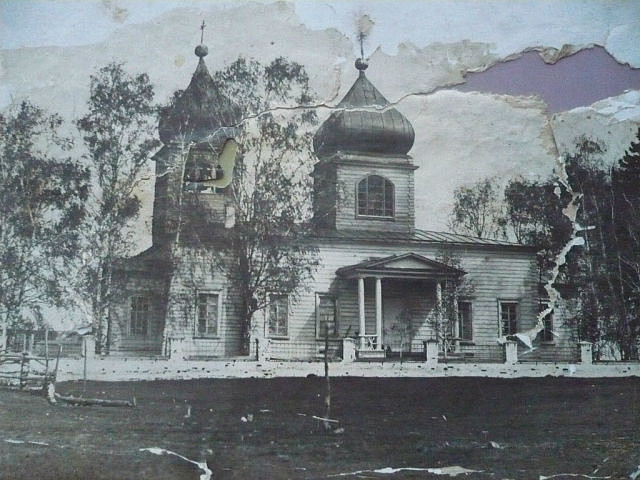 Церковь Иоанна Богослова, Манчаж (Артинский район (Артинский ГО), Свердловская область). архивная фотография, Фото начала ХХ века с сайта Екатеринбургской епархии