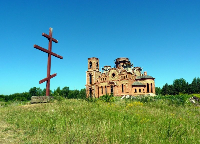 Церковь Новомучеников и исповедников Церкви Русской, Красноярск (Красноярск, город, Красноярский край). документальные фотографии