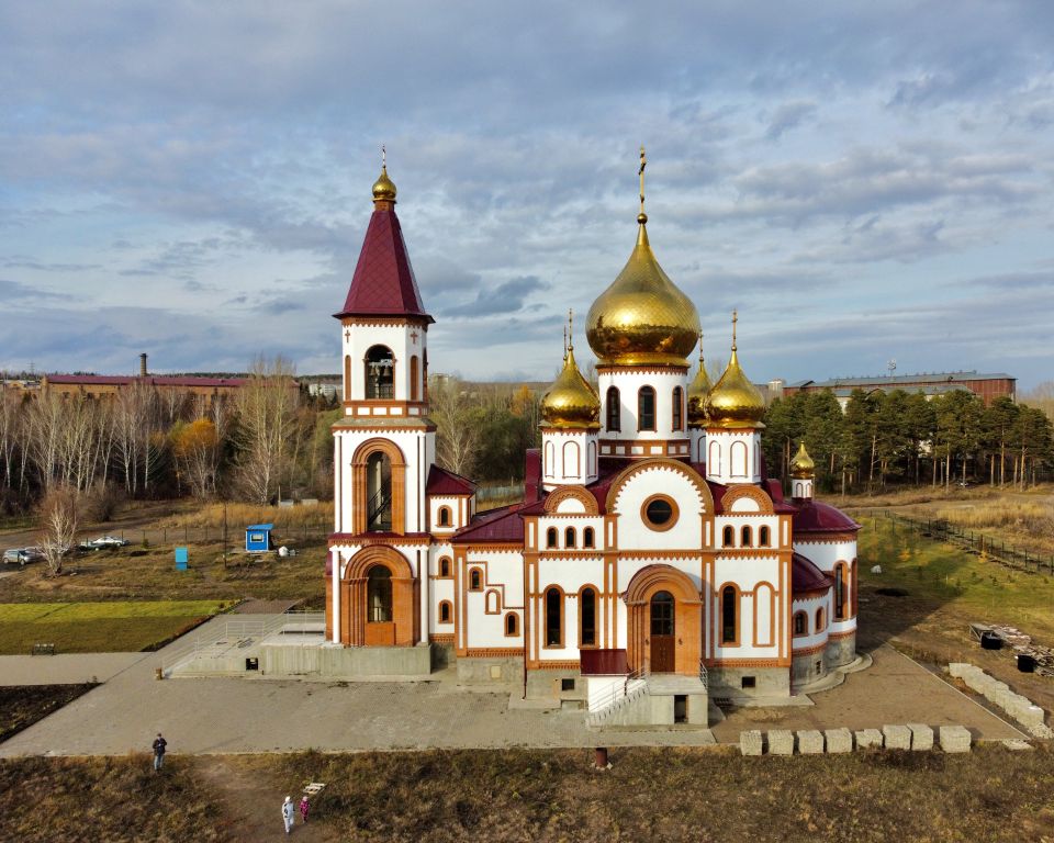 Церковь Новомучеников и исповедников Церкви Русской, Красноярск (Красноярск, город, Красноярский край). фасады, Вид с юга