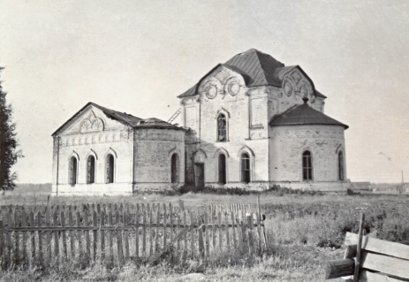 Савинская (Ракулка). Церковь Успения Пресвятой Богородицы. архивная фотография, Фото 1972 г. Госкаталог музейного фонда. Красноборский историко-мемориальный и художественный музей им. С.И. Тупицына