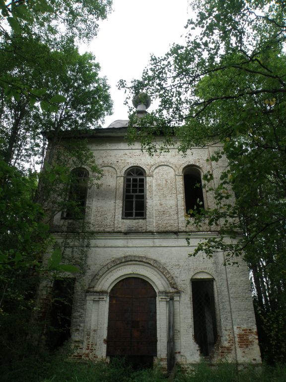 Церковь Николая Чудотворца, Николо-Зубовское, урочище (Харовский район, Вологодская область). фасады