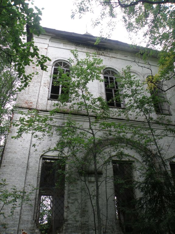 Церковь Николая Чудотворца, Николо-Зубовское, урочище (Харовский район, Вологодская область). архитектурные детали, 9.08.2008