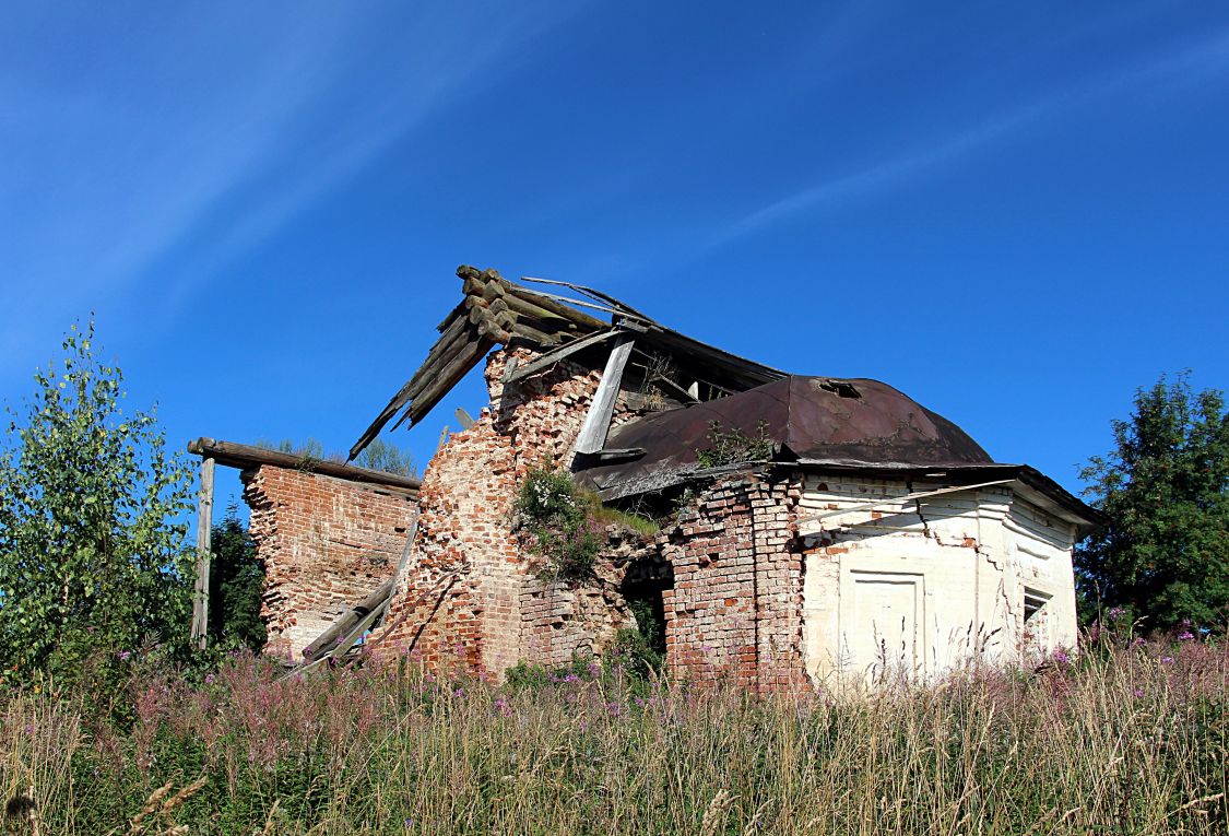 Церковь Николая Чудотворца, Ивановская (Нюксенский район, Вологодская область). фасады