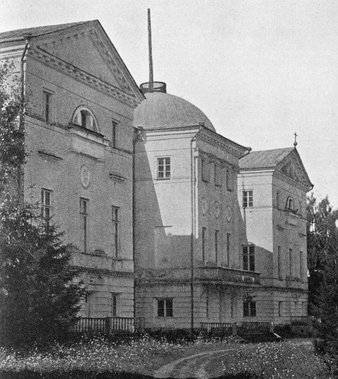 Домовая церковь Бориса и Глеба в усадьбе Надеждино, Куракино (Сердобский район, Пензенская область). архивная фотография, Старинное фото с сайта progorod58.ru