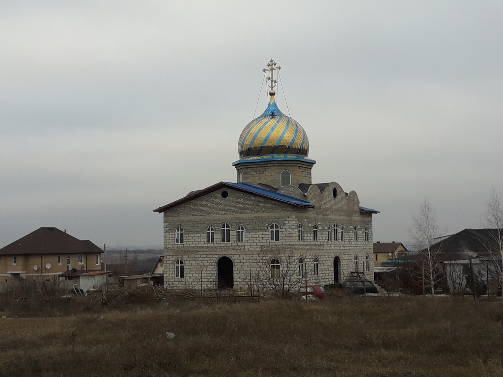 Луганск. Церковь Песчанской иконы Божией Матери. общий вид в ландшафте