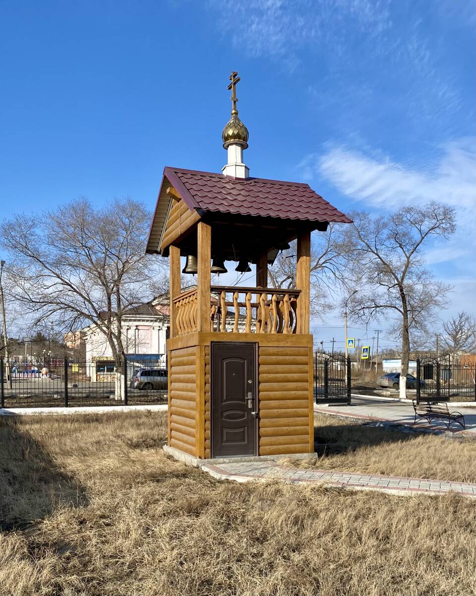 Церковь Девяти мучеников Кизических, Черногорск (Черногорск, город, Республика Хакасия). дополнительная информация, Звонница 