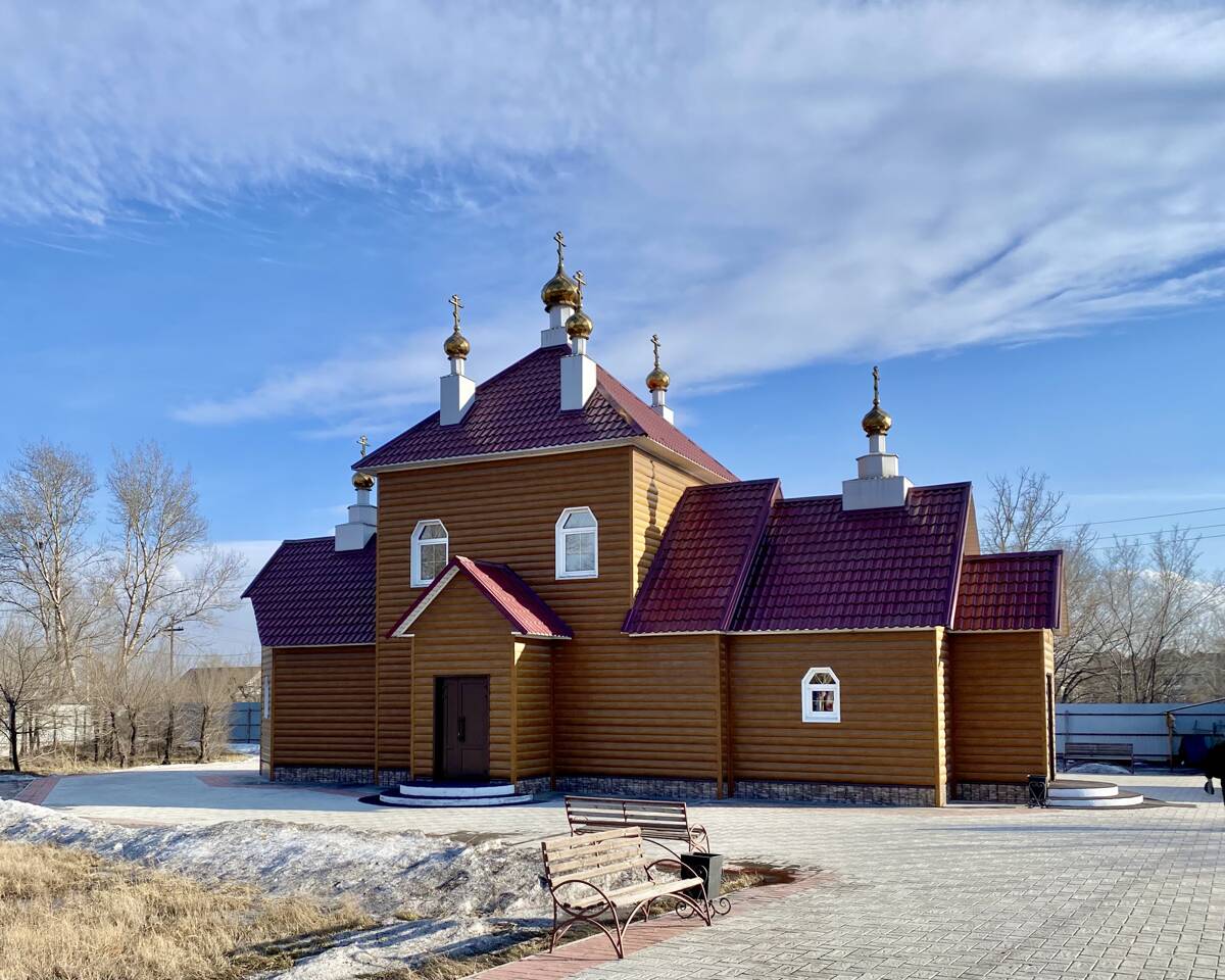 Церковь Девяти мучеников Кизических, Черногорск (Черногорск, город, Республика Хакасия). фасады, Северный фасад