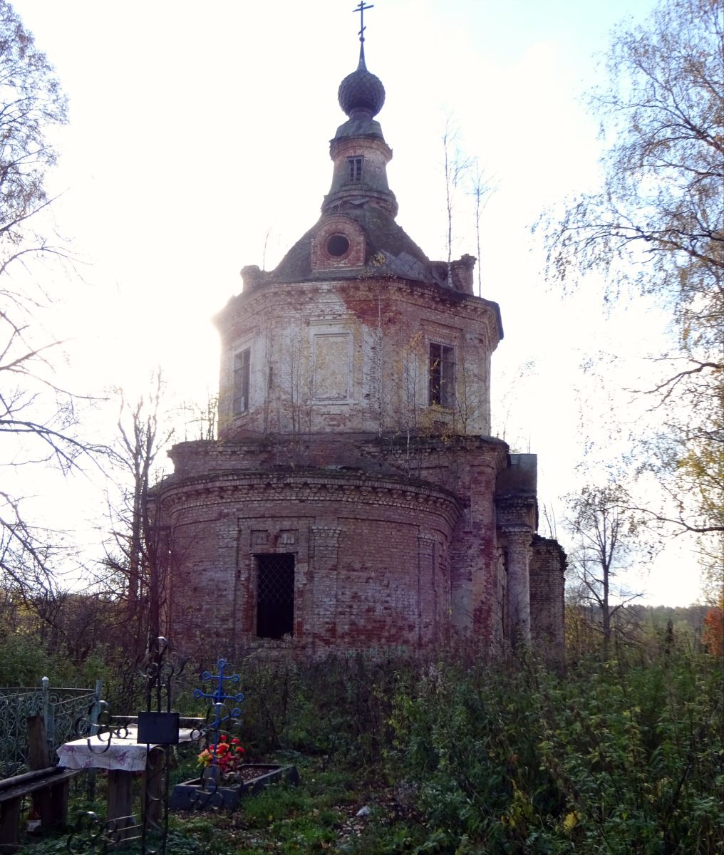 Церковь Георгия Победоносца, Старый Георгий, урочище (Галичский район, Костромская область). фасады