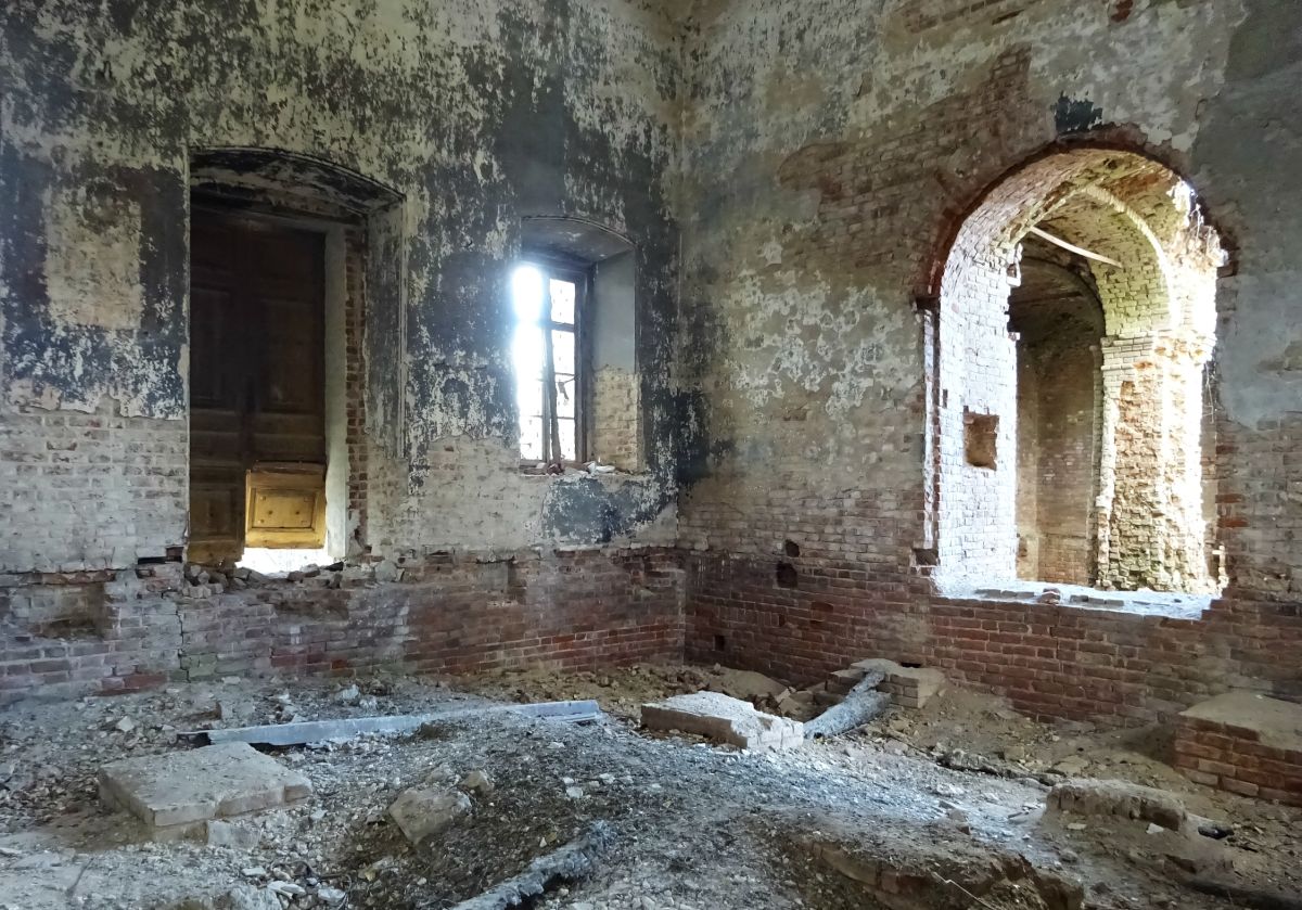 Церковь Георгия Победоносца, Старый Георгий, урочище (Галичский район, Костромская область). интерьер и убранство