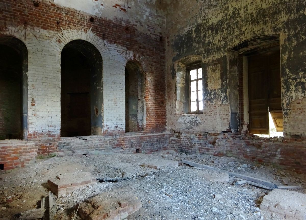 Церковь Георгия Победоносца, Старый Георгий, урочище (Галичский район, Костромская область). интерьер и убранство