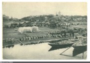 Церковь Рождества Пресвятой Богородицы (старая), Вид с Волги, 1890-е годы. Автор фото: М.П. Дмитриев (?), https://pastvu.com/p/398263<br>, Камское Устье, Камско-Устьинский район, Республика Татарстан