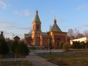 Церковь Николая Чудотворца (новая), вид с юга<br>, Октябрьский Городок, Татищевский район, Саратовская область