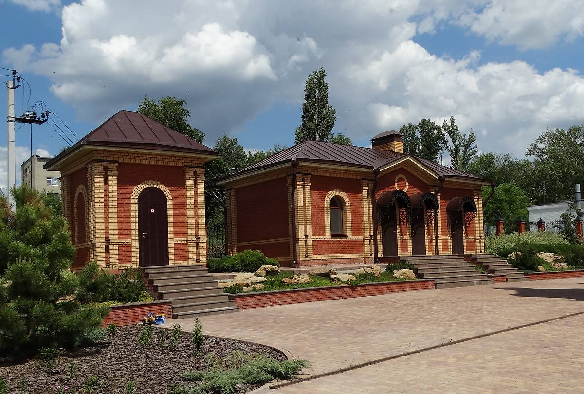 Иконная лавка., дополнительная информация. Церковь Николая Чудотворца (новая), Октябрьский Городок (Татищевский район, Саратовская область)