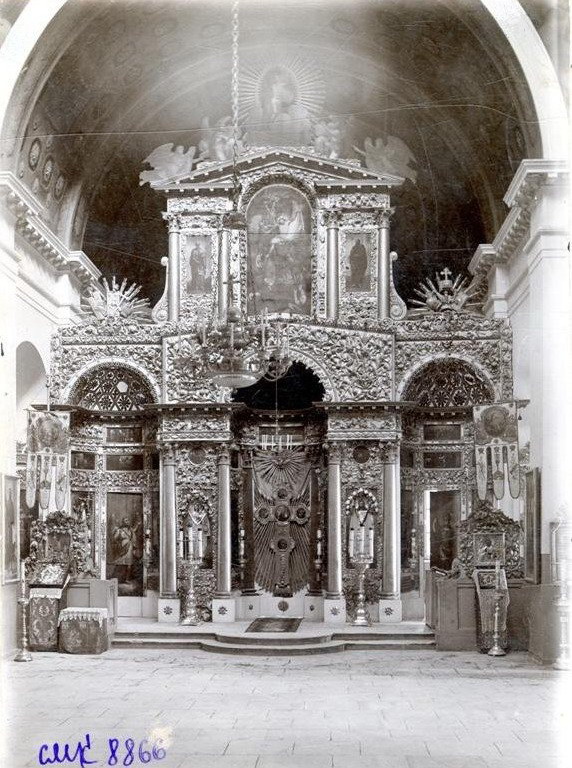 Церковь Николая Чудотворца (старая), Октябрьский Городок (Татищевский район, Саратовская область). архивная фотография, Фото 1913 года из фондов Саратовского областного музея краеведения