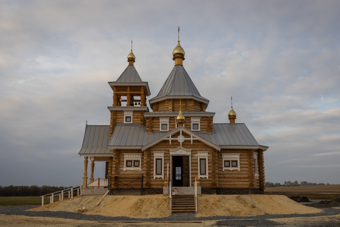 Церковь Преображения Господня, Красниково (Пристенский район, Курская область). фасады