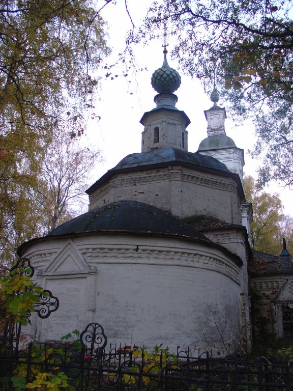 Соболево. Церковь Николая Чудотворца. фасады