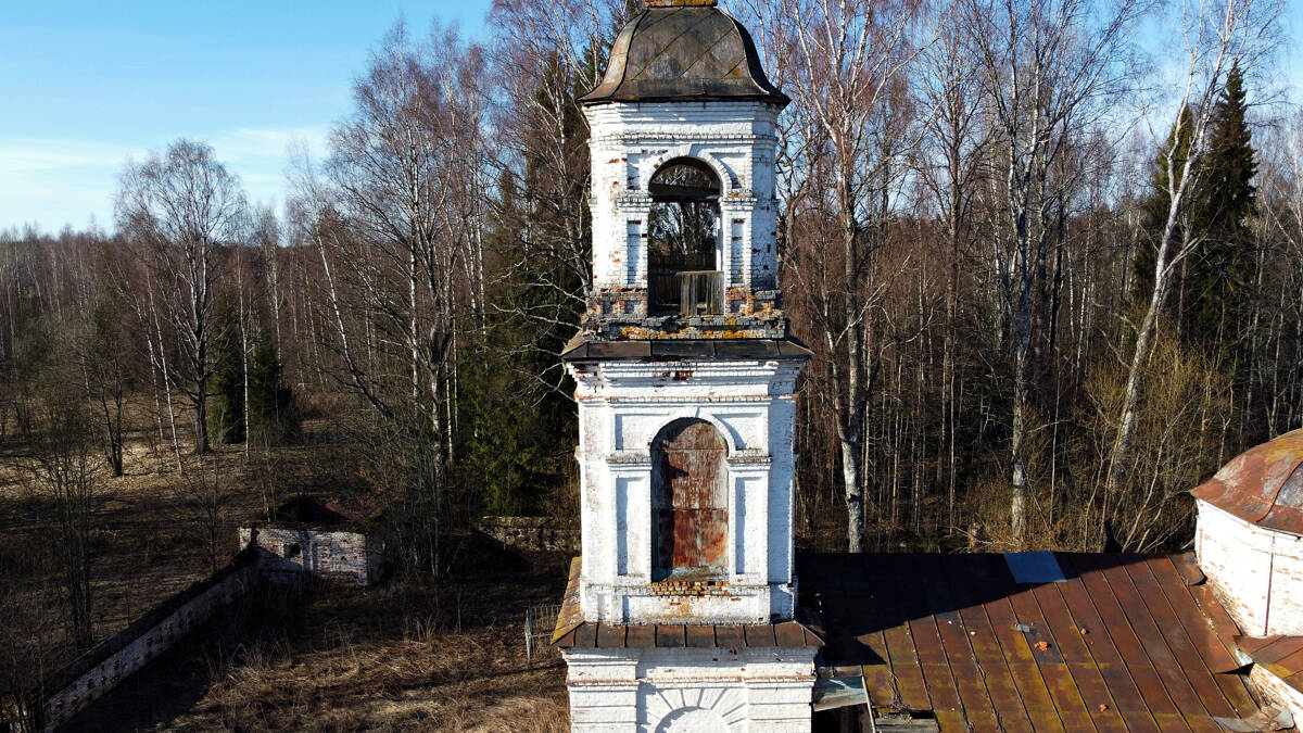 Церковь Николая Чудотворца, Соболево (Сусанинский район, Костромская область). фасады