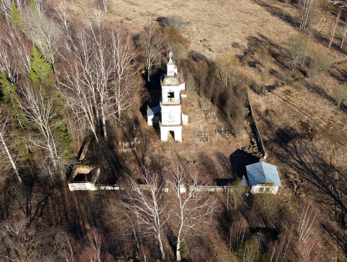 Церковь Николая Чудотворца, Соболево (Сусанинский район, Костромская область). фасады