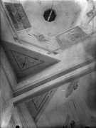 Церковь Троицы Живоначальной, Интерьер верха центрального сруба. Фото из личного альбома С.А. Таранушенко, 1932 г.<br>, Короп, Новгород-Северский район, Украина, Черниговская область