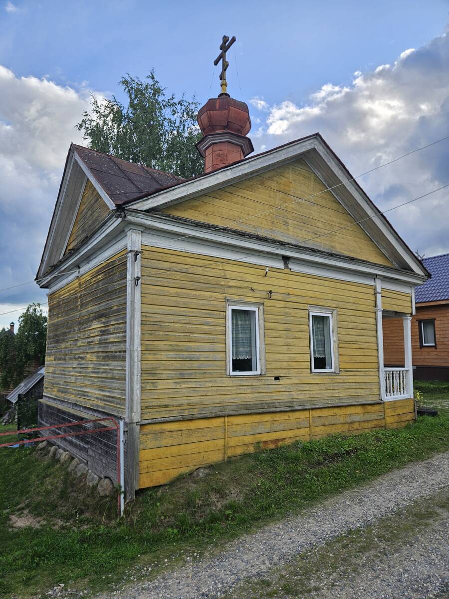 Неизвестная часовня, Красново (Кирилловский район, Вологодская область). фасады