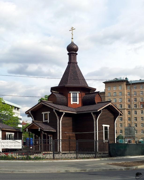 Церковь Макария Алтайского (Невского) в Бутырском, Бутырский (Северо-Восточный административный округ (СВАО), г. Москва). фасады