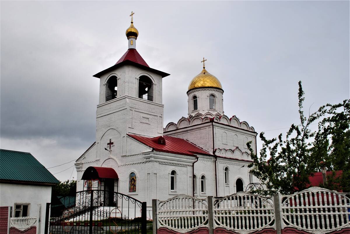 Церковь Иоанна Богослова, Богданович (Богдановичский район (ГО Богданович), Свердловская область). общий вид в ландшафте