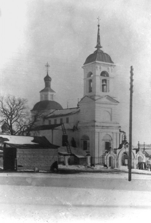 Церковь Введения во храм Пресвятой Богородицы, Арзамас (Арзамасский район и г. Арзамас, Нижегородская область). архивная фотография, Фото начала ХХ века из фондов Историко-художественного музея г. Арзамаса 