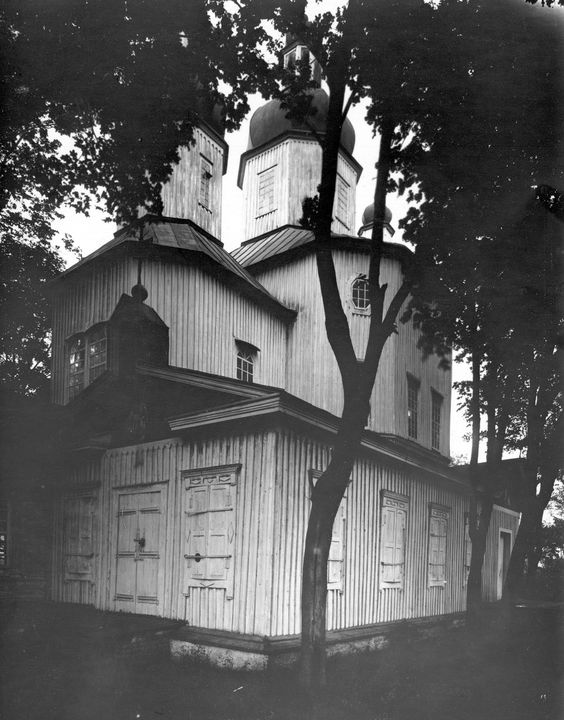 Короп. Церковь Воздвижения Креста Господня. архивная фотография, Фото из личного альбома С.А. Таранушенко,  1932 г.