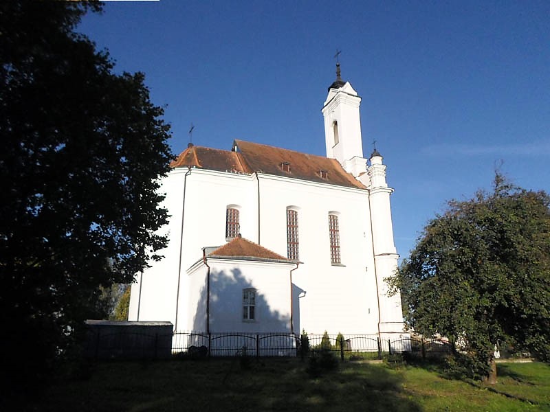 Заславль. Церковь Рождества Пресвятой Богородицы. фасады