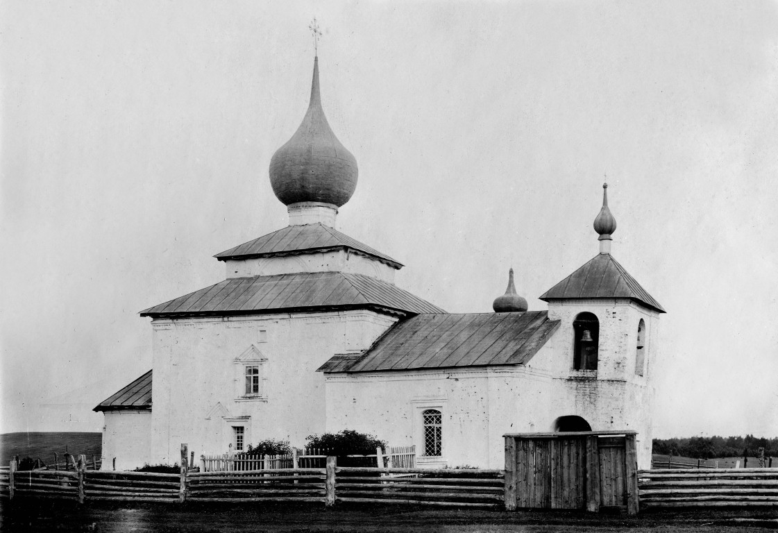 Кудино. Церковь Троицы Живоначальной. архивная фотография, Фото Н.Д. Бартрама, 1912