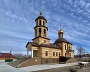 Церковь Александра Невского, Вид с ЮЗ<br>, Усть-Абакан, Усть-Абаканский район, Республика Хакасия