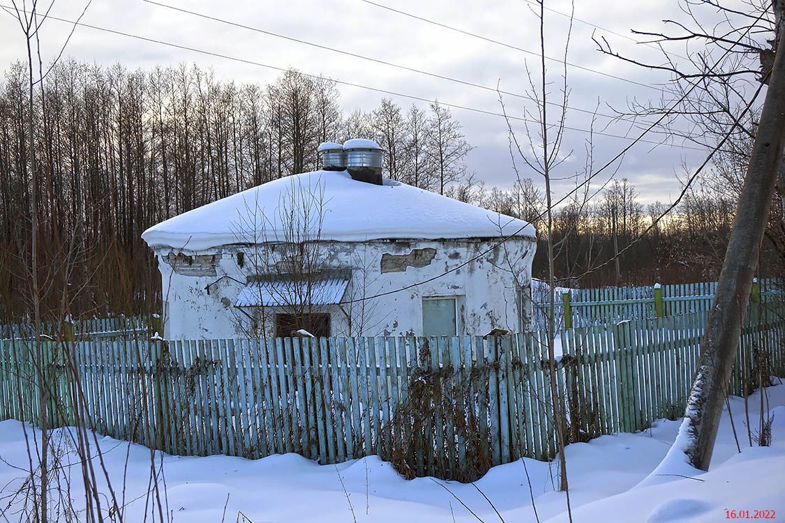Часовня Казанской иконы Божией Матери, Вышний Волочёк (Вышневолоцкий район и г. Вышний Волочёк, Тверская область). дополнительная информация, Водораспределительный пункт на месте часовни.