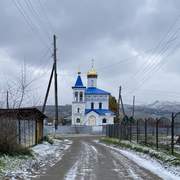 Церковь Покрова Пресвятой Богородицы (новая), Вид с ул Яркина, Алтайское, Алтайский район, Алтайский край