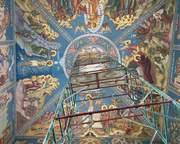 Церковь Покрова Пресвятой Богородицы (новая), Свод храма, Алтайское, Алтайский район, Алтайский край