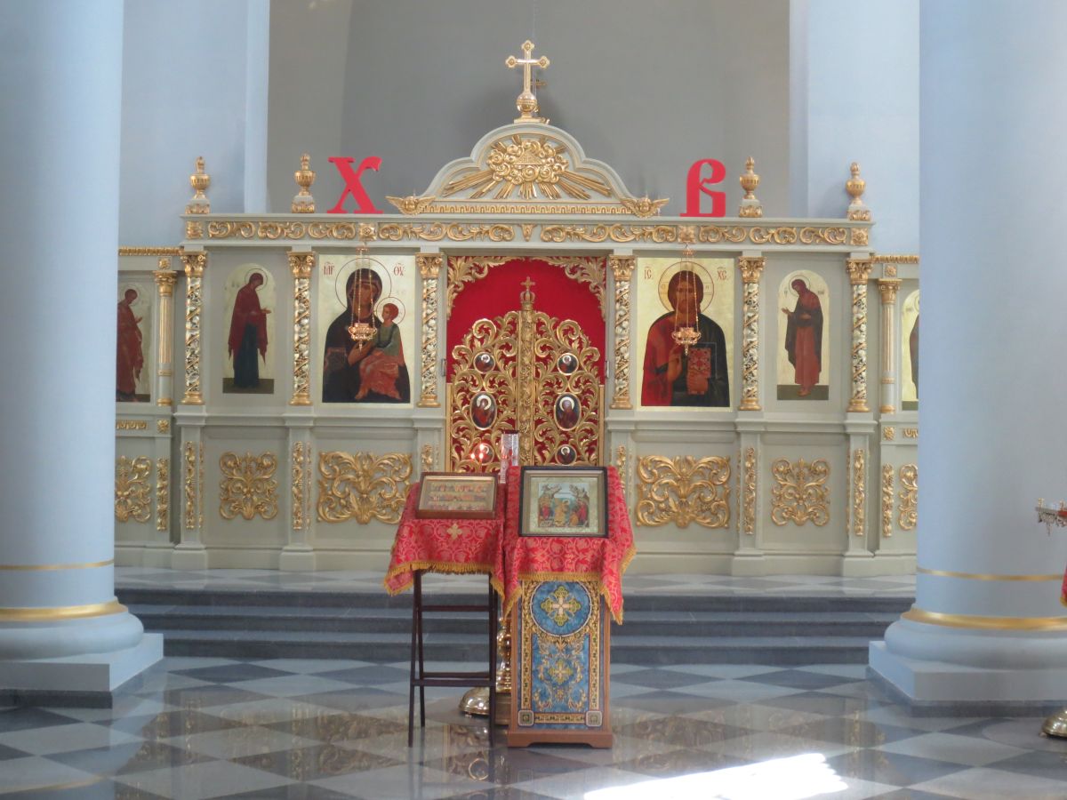 Тамбовский Иоанно-Предтеченский Трегуляевский мужской монастырь. Собор Рождества Иоанна Предтечи, Тригуляй (Тамбовский район, Тамбовская область). интерьер и убранство