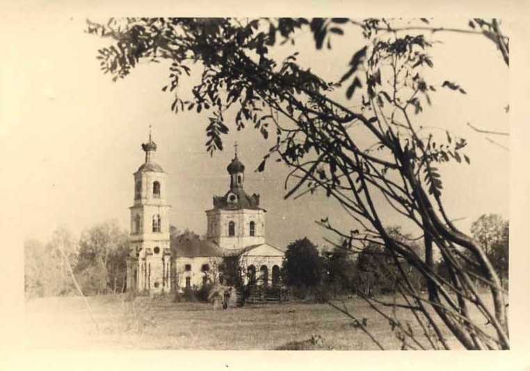 Церковь Николая Чудотворца, Волочёк (Дорогобужский район, Смоленская область). архивная фотография, Фото 1941 г. с аукциона e-bay.de