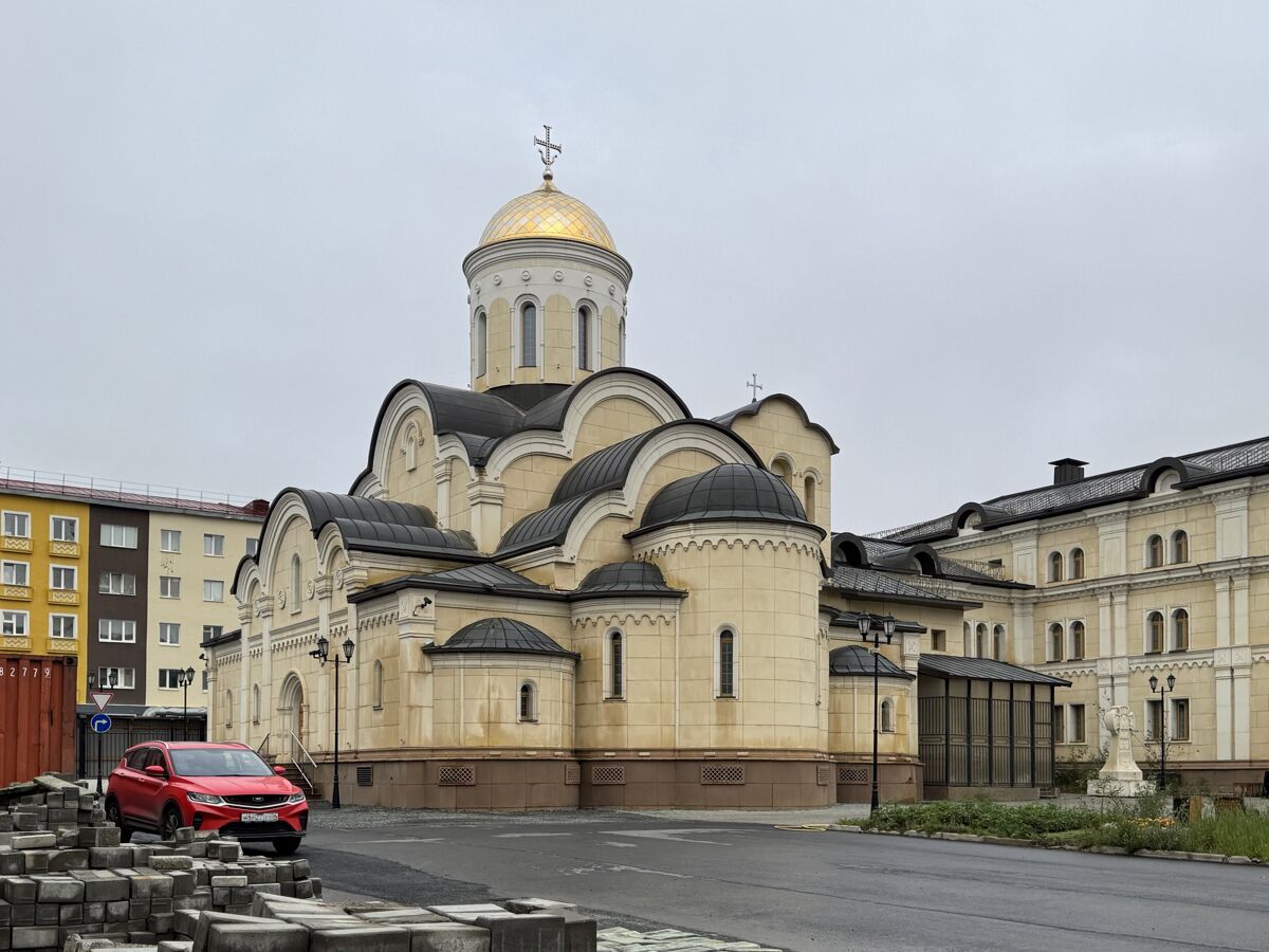 Церковь Новомучеников и исповедников Церкви Русской, Норильск (Норильск, город, Красноярский край). фасады, Вид с юго-востока