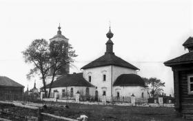 Бакшеево. Церковь Димитрия Солунского (старая)
