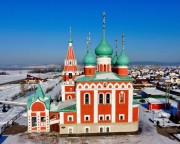 Церковь Михаила Архангела, С дрона<br>, Сухово, Кемеровский район, Кемеровская область