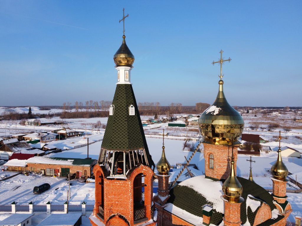 Церковь Николая Чудотворца, Итатский (Тяжинский район, Кемеровская область). архитектурные детали, Реставрация